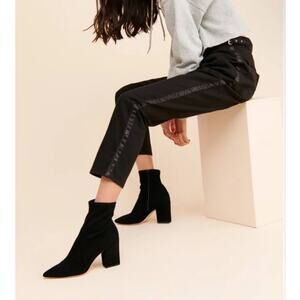 ONE TEASPOON x FREE PEOPLE NWT Tuxedo Taylor Pants Luxure Black Size 26 Buckles